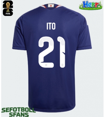 Japan Hiroki Ito #21 Hemmatröja VM 2026 Kortärmad